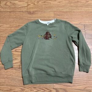 Vintage Fall Sweatshirt Petite Small